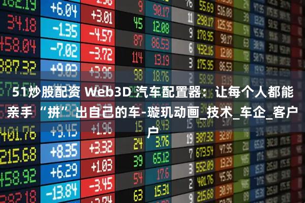 51炒股配资 Web3D 汽车配置器：让每个人都能亲手 “拼” 出自己的车-璇玑动画_技术_车企_客户